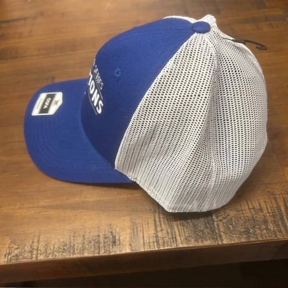 2024 LA Dodgers World Series Champions Cap Trucker Hat One Size Snapback MLB NEW